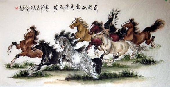 Nine famous Chinese horse paintings from the Tang dynasty to Xu Beihong — masterworks guide