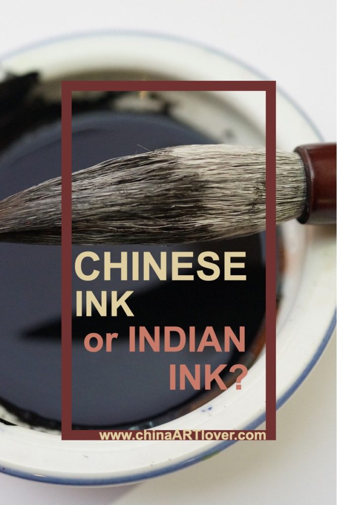 China Ink = India Ink or is there a difference? - China Artlover