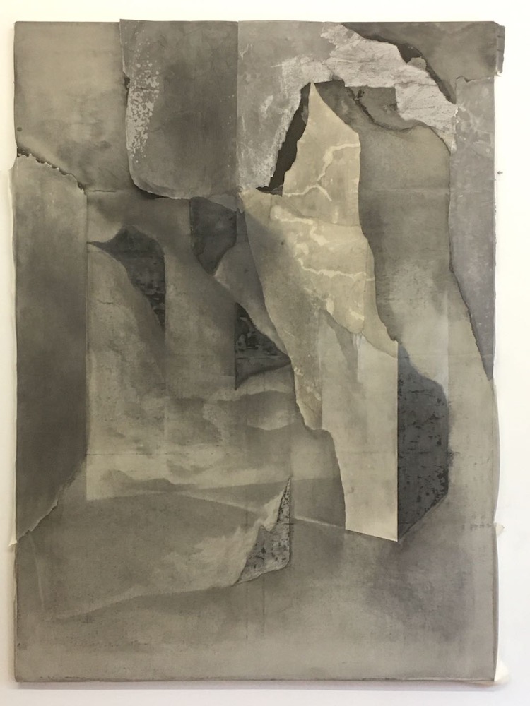 paper landscape collages cave